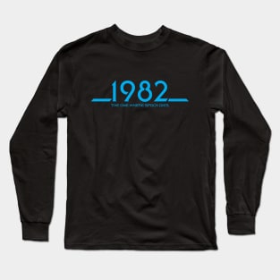 1982 Movie (Blue) Long Sleeve T-Shirt